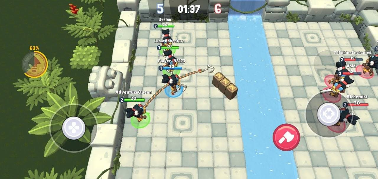 Hook Wars gameplay screenshot 1